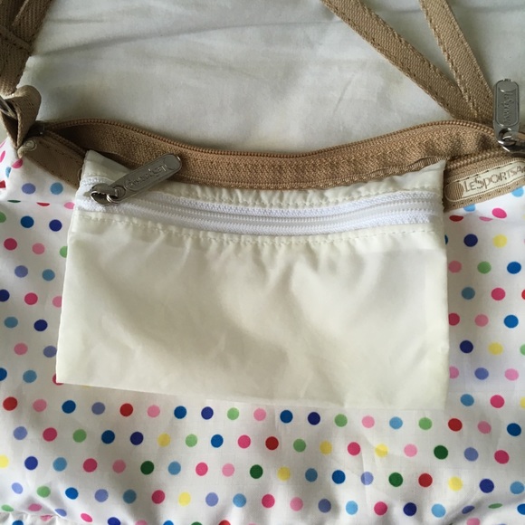 Fun multicoloured polka dot LeSportsac handbag - Picture 2 of 5